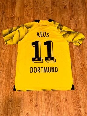 2018/2019 Puma Borissia Dortmund Marco Reus Soccer Jersey Shirt Kit Small READ
